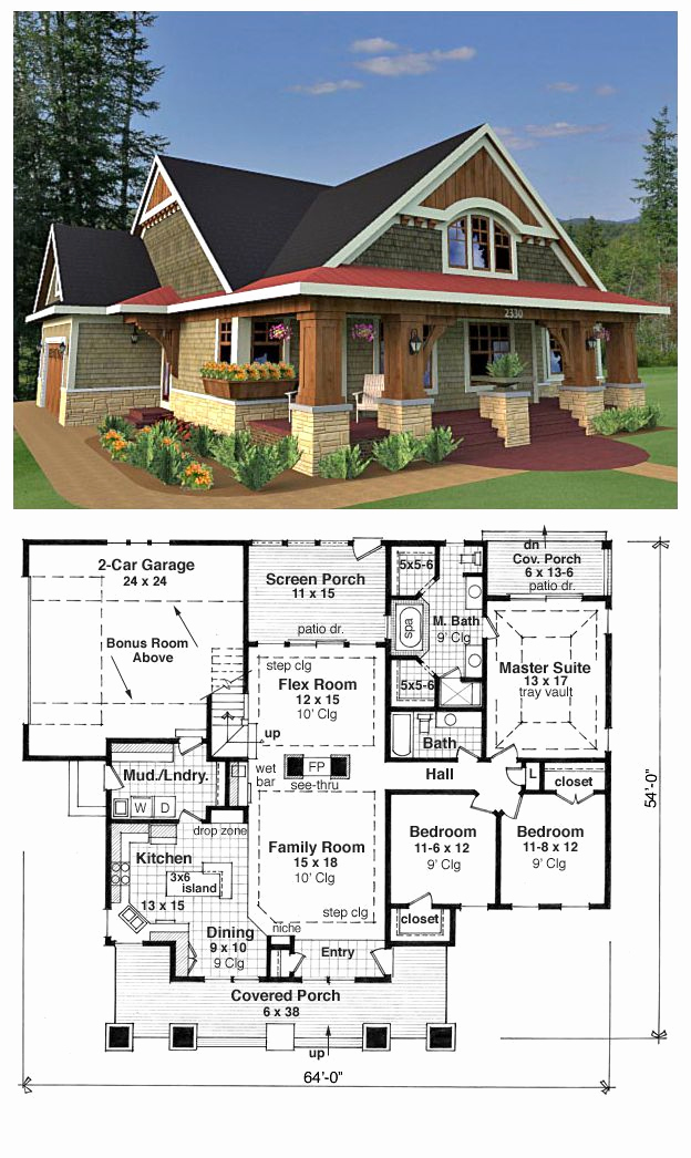 Cottage Craftsman House Plans Lovely Traditional Style House Plan with 3 Bed 2 Bath 2