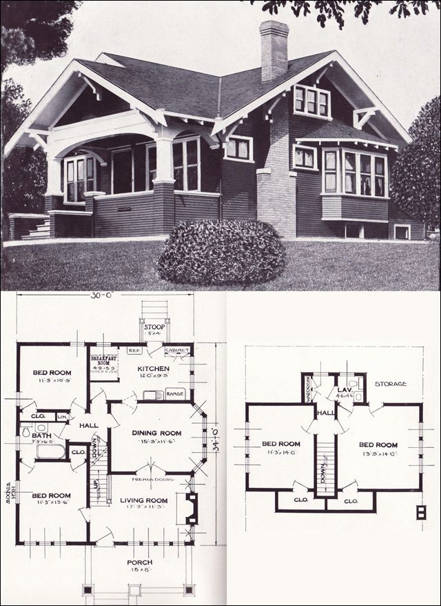 Cottage Craftsman House Plans Luxury Another Vintage House Plan
