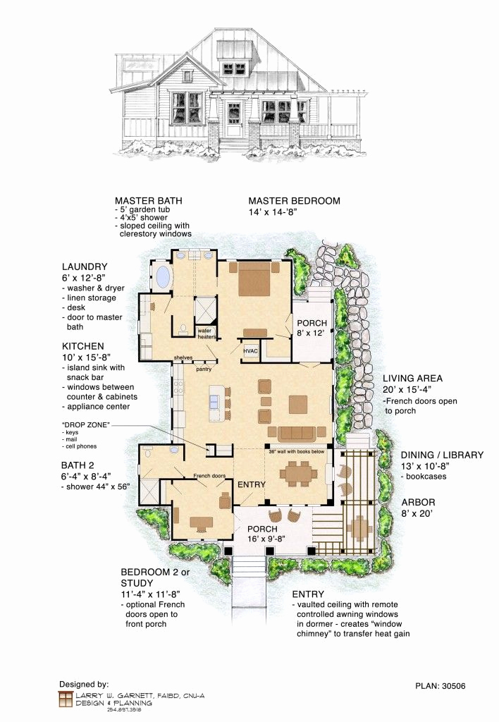 Larry Garnett House Plans Beautiful Design Sketchbook